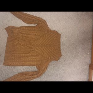 Cold Shoulder Sweater